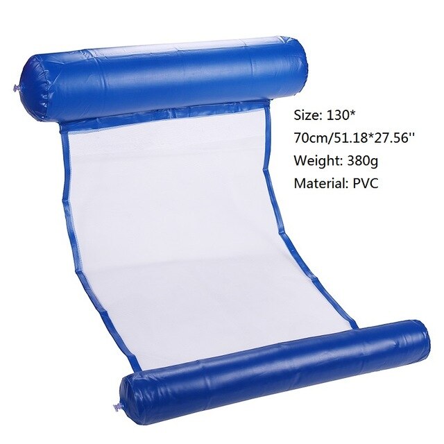 Outdoor Folding Water Hammock Inflatable Swimming Hammock Floating Bed