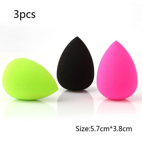 Hot sell New 1pc/3pcs Pro Makeup Sponge Cosmetic Puff
