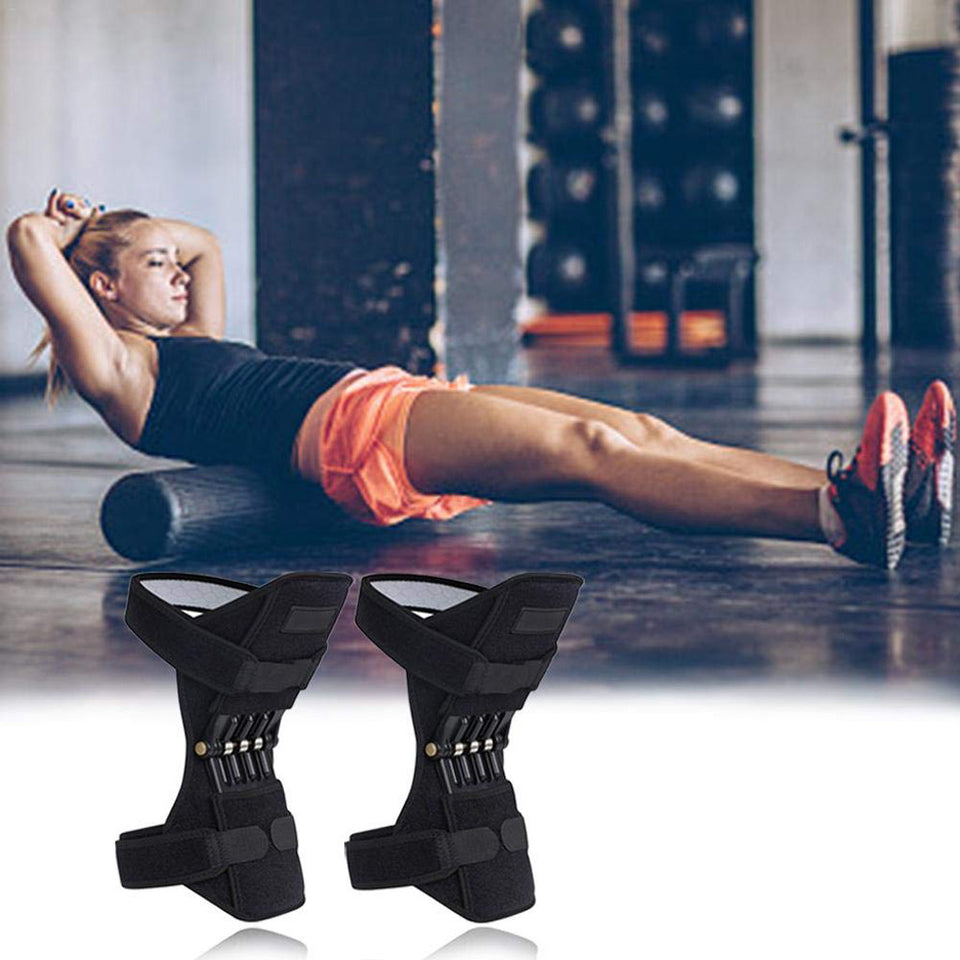 1 pair Joint Support Knee Pads Breathable Non-slip Power Lift