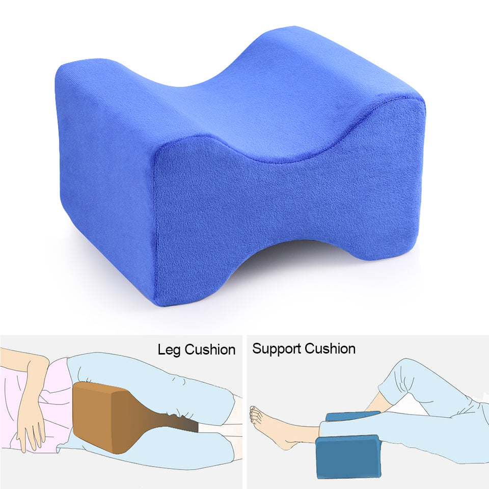 Knee Wedge Pillow For Sleeping Thigh Leg Pad Support Cushion