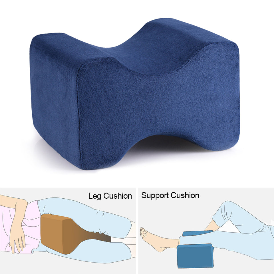 Knee Wedge Pillow For Sleeping Thigh Leg Pad Support Cushion