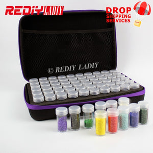 Diamond Embroidery Tool Mosaic Beads Container Storage Box