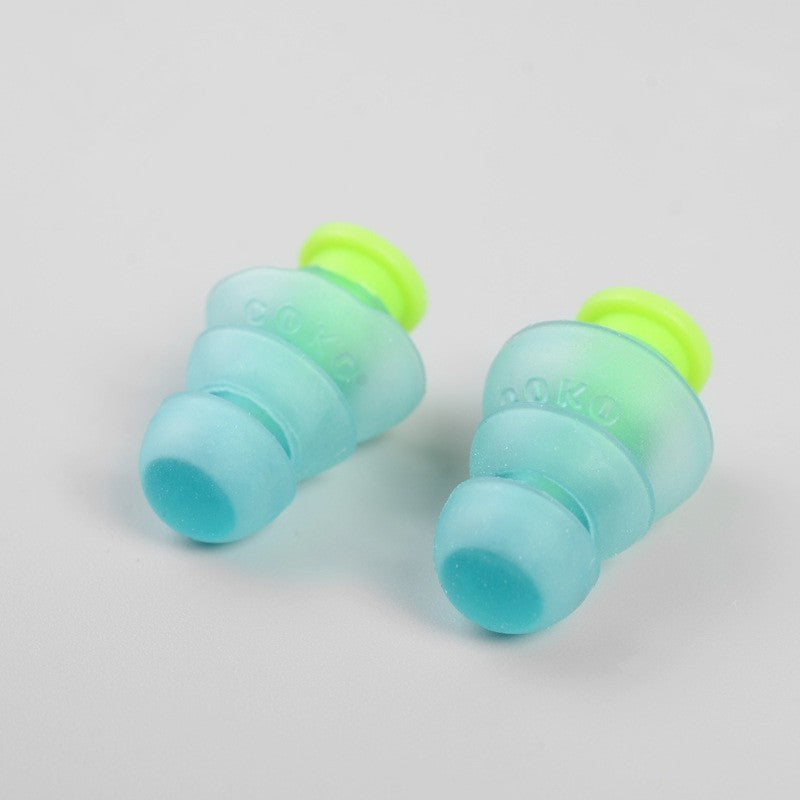 Dual-color Sound-proofing Earplugs Noise Reduction Earplug Comfortable