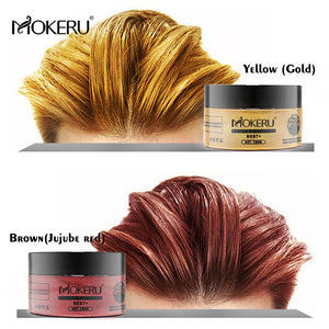 DIY Hair Wax Color Cream Temporary Hair Dye