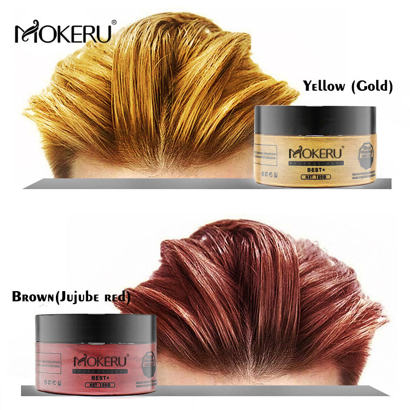 DIY Hair Wax Color Cream Temporary Hair Dye