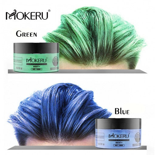 DIY Hair Wax Color Cream Temporary Hair Dye