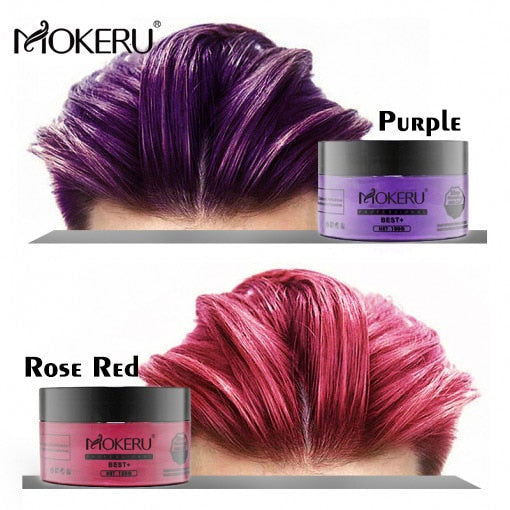DIY Hair Wax Color Cream Temporary Hair Dye